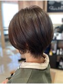 ショート/ボブ/髪質改善//白髪染め/ハイライト