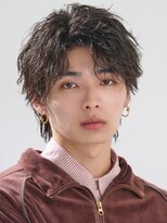 オーシャントーキョー 原宿(OCEAN TOKYO) 波巻きパーマメンズツイストスパイラルパーマセンターパート