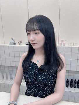 リル(re'll) 《花屋併設》透明感カラー［酸性ストレート/ヘアセット］