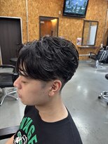 ジールクス 太田店(G LUX)&nbsp;フェザーパーマ風曲がる縮毛矯正