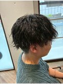 サイドはスッキリ、トップはラフに◎ニュアンスパーマ