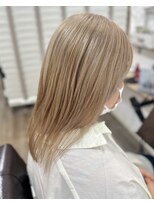 ラウラアンドロー(LAURA&RO) ミルクティーベージュダブルカラーインナーカラーケアブリーチ