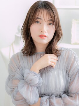 カバーヘア 上尾西口店(COVER HAIR) 大人可愛い透け感ハッシュカットくびれヘアc7上尾20代30代40代