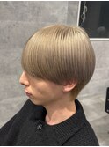ハイトーンメンズミルクティグレージュ