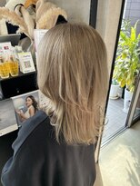 トリコ(ToricO) ミルクティーベージュ くすみベージュ ダブルカラー レイヤー