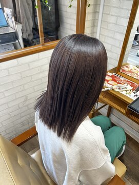 ルスト 成増店(Lust) 髪質改善ケアカラー/「グレージュ」