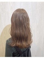TELA HAIR 石岡店【テーラヘアー】【4月15日NEW OPEN（予定）】 &nbsp;波巻きウェーブ×ミルクティーベージュ【TELA HAIR 石岡】