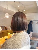 ドルセ(Dulce)&nbsp;ボブ×暖色レッドブラウン