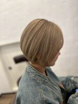 アミリー ひたち野うしく店(Amily)&nbsp;ハイライトバレイヤージュダブルカラーケアブリーチ20代30代