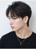 ニュアンスパーマメンズパーマシャドウパーマフェザーパーマ韓国