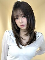 アイトーキョーエス 渋谷(AI TOKYO S) ハッシュカット/グレージュ/ツートンカラー/渋谷