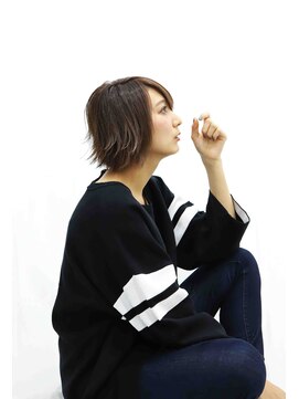 ロココ 岡山駅前(rococo) ［rococo］サイドが決め手☆切りっぱなしボブ