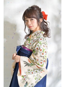 ヴァンクシー バイ ルナ(VANKCY by Luna) 【ネオリーブ プラス】卒業式 ヘアアレンジ メイク 袴 14040円