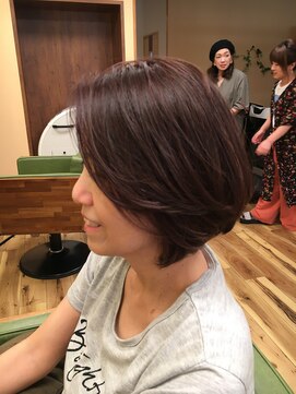 ピッカヘアーデザイン(PICKA hair-design) 大人前下がりショート