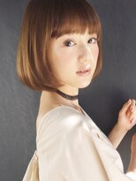 マルツ 銀座(maltu) 前下がり ボブ大人かわいい美髪ネビージュオリージュ