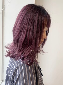 スティル ヘアアンドアイラッシュ(STILL hair&eyelash) 【STILLが叶える…】カシスピンク