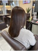 ツヤ感 プラチナストレート