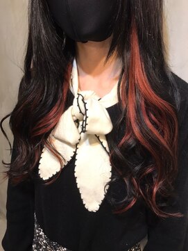 リエコー(RE'ECHO) ピンクインナー★ エクステ/髪質改善トリートメント/韓国