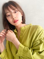 メーヴェ(Mowen) mowen 南堀江　切りっぱなし×オリーブカラー×大人可愛い