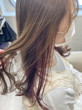 ラ ブランシュ 大宮(La Blanche) 20代30代40代前髪イヤリングカラーイメチェンラベンダーカラー