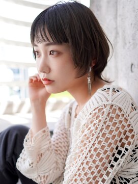 ラフィス ヘアーピュール 梅田茶屋町店(La fith hair pur) 【La fith】くびれショート×シースルーバング