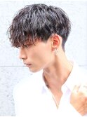 表参道/前下がりマッシュ無造作ハードツイストパーマ