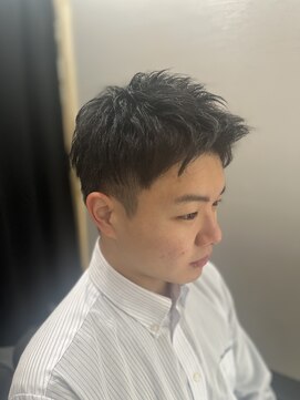 ハチマルハチ 新宿(808) 簡単スタイリング^_^スッキリショートツーブロック♪