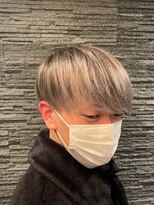 プレミアムバーバー 表参道店(PREMIUM BARBER produce by HIRO GINZA)&nbsp;ローフェード重めマッシュ