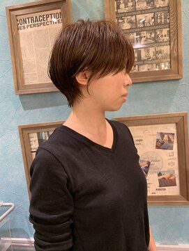 ロンドフルール 大宮東口(Lond fleur) Lond fleur林　くびれヘア似合わせカットショートアースカラー