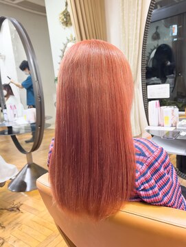 オブヘアーギンザ(Of HAIR GINZA) コーラルオレンジ☆フレッシュビタミンカラー