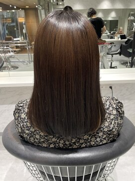 ジンジャー(GINGER) 新髪質改善×トリートメント×サラ髪