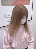 ミルクティーベージュブリーチダブルカラー髪質改善