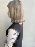 透明感抜群♪ダブルカラーブリーチミルクティーベージュ