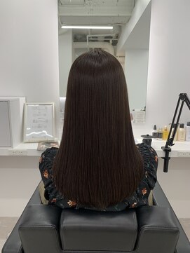 イレス 札幌駅南店(IRESU) 大人ガーリーチョコレートプリカールモードヘアハイライト