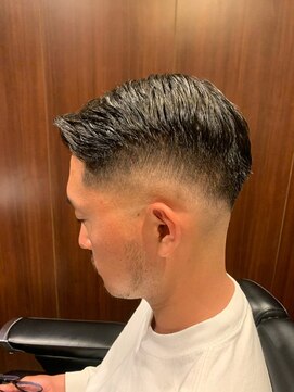 ヒロギンザ 恵比寿店(HIRO GINZA) ツーブロックビジネスショートフェードスパイラルツイストパーマ