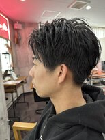 トゥーミー(to mee) 【メンズ】アップバングツーブロショート【小松】