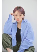 リトル ルル 梅田(little lulu)&nbsp;イヤリングカット切りっぱなしボブ