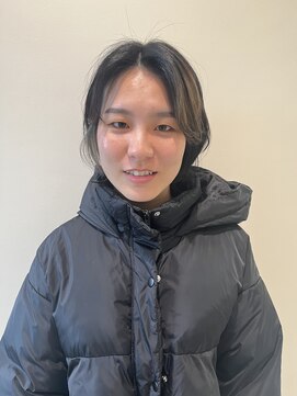 スタイル 茅ケ崎(STYLE) 【ハクラ】ゾーンカラー インナーカラー グレージュ