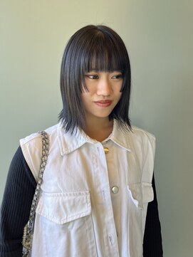 ナンバー 六本松(Number) 【Number kyoka】ぷつっとボブ/ステップカット