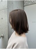 ハイライトでつくるグレージュ