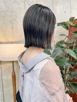 ノエ(noe) 切りっぱなしボブ×透明感カラーR55