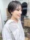 ヌード(NUDE)の写真/サロン帰りが可愛いのは勿論、自宅でのお手入れが簡単なショートは再現性のいいカットがあってこそ！