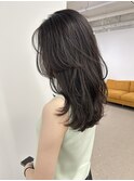 #顔まわりデザインレイヤーカット
