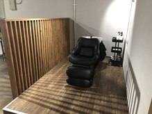 癒し空間シャンプーブース。心地良い時間をお楽しみください♪