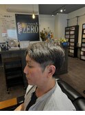 ツーブロショート