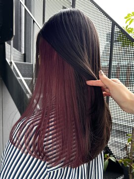 アライブ キチジョウジ(ALIVE Kichijoji) ワンポイントでお洒落なインナーカラー！