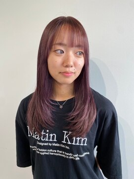 ラヴィズム(LUVISM) ◎韓国ヘアー顔周りレイヤーおくれ毛前髪万代新潟