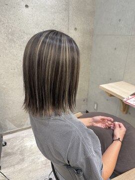 ヘアメイク ゼロ(0) コントラストハイライト