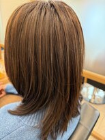 バトー バイ トリコ 船橋北口店(BATEAU by tricot)&nbsp;ミディアムレイヤー　ハイライト　白髪染め