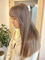 トト 船橋店(toto.)&nbsp;◇ホワイトブロンド姫カットレイヤーホワイトグレージュ[船橋]